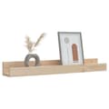 Pikkukuva 7 / 11: vidaXL Seinähyllyt 2 kpl 80x12x9 cm täysi mänty