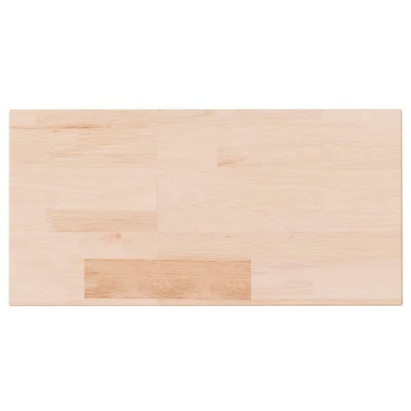 vidaXL Hyllylevy 40x20x2,5 cm käsittelemätön täysi tammi