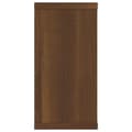 Miniatyrbilde 7 av 11: vidaXL Vegghyller kube 2 stk brun eik 100x15x30 cm konstruert tre