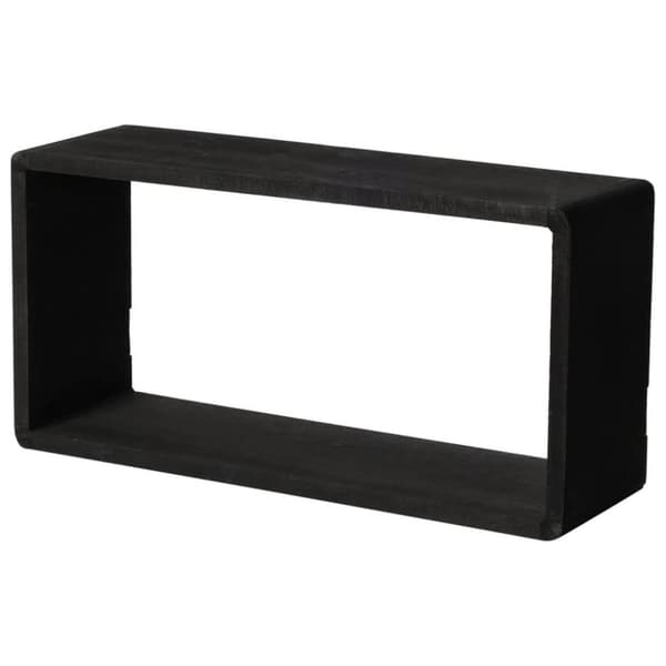 H&S Collection Hyllset 3 delar svart