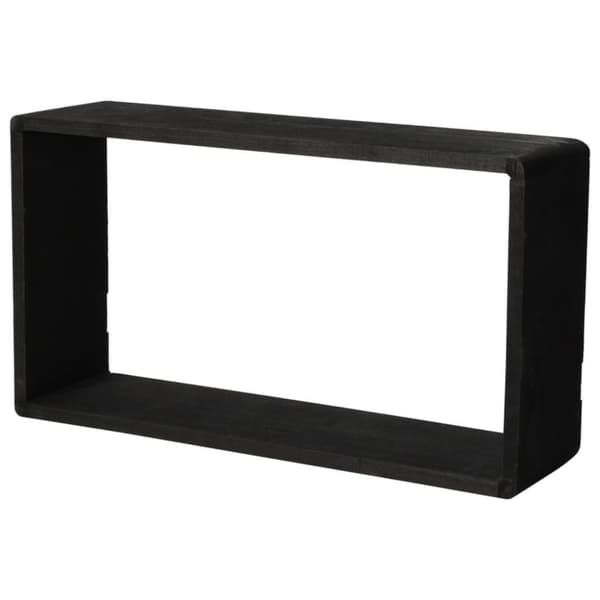 H&S Collection Hyllset 3 delar svart