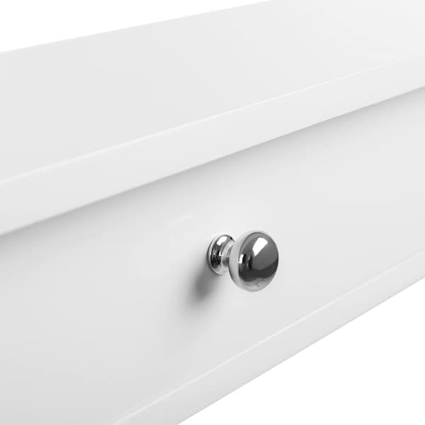 Overskab - med 2 skuffer - 65 x 15 x 10 cm - hvid