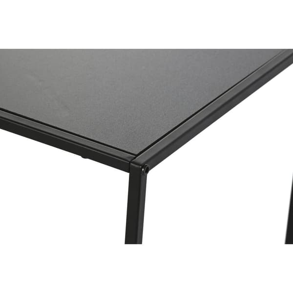 Hylder DKD Home Decor 100 x 30 x 70 cm Sort Metal Brun Træ MDF
