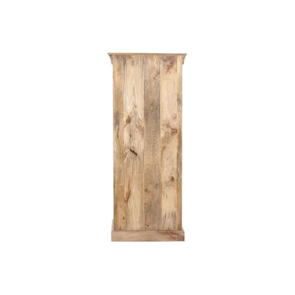 Boghandel DKD Home Decor Blå Hvid Multifarvet Natur Mangotræ Træ MDF 61 x 30 x 152 cm