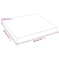 Miniatyrbild 10 av 10: vidaXL Hyllplan 40x40x(2-4) cm obehandlad massiv ek