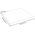Miniatyrbilde 4 av 4: vidaXL Hyllplan 40x40x2 cm obehandlad massiv ek
