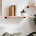 Miniatyrbilde 4 av 8: vidaXL Hyllplan 60x40x2 cm obehandlad massiv e6