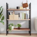 Miniatyrbild 3 av 7: vidaXL Hyllplan 100x50x2 cm obehandlad massiv ek