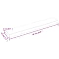 Miniatyrbilde 7 av 7: vidaXL Vegghylle lysebrun 60x10x2 cm behandlet heltre eik