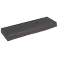 Miniatyrbilde 1 av 8: vidaXL Vegghylle mørkebrun 60x20x6 cm behandlet heltre eik