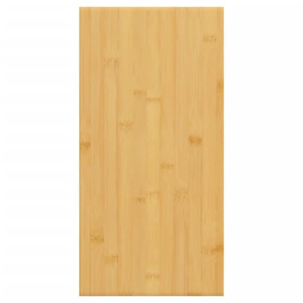 vidaXL Vägghylla 40x20x1,5 cm bambu