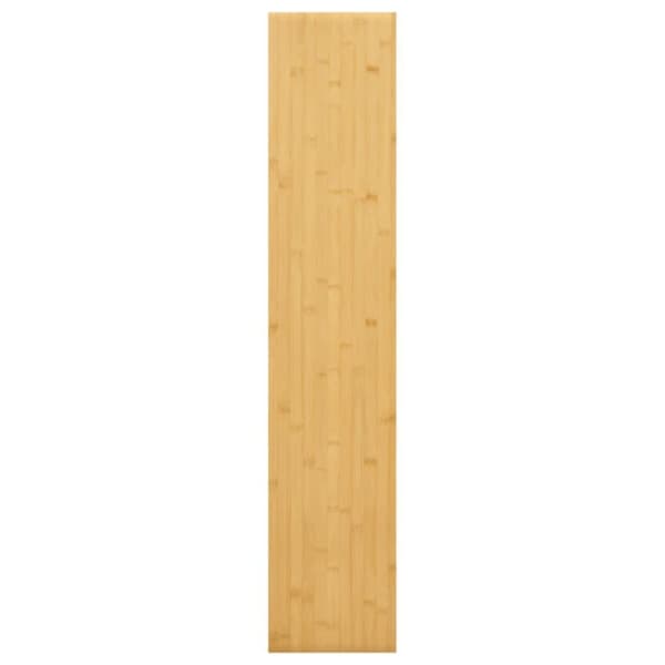 vidaXL væghylde 100x20x4 cm bambus
