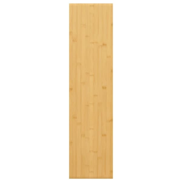 vidaXL Vegghylle 80x20x1,5 cm bambus