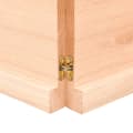 Miniatyrbillede 6 af 9: vidaXL væghylde 120x60x(2-4) cm ubehandlet massivt egetræ