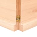 Miniatyrbillede 6 af 9: vidaXL væghylde 140x50x(2-4) cm ubehandlet massivt egetræ
