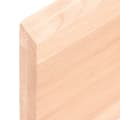 Miniatyrbillede 7 af 9: vidaXL væghylde 180x60x(2-4) cm ubehandlet massivt egetræ