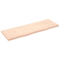 Miniatyrbild 1 av 9: vidaXL Hyllplan 180x60x(2-6) cm obehandlad massiv ek
