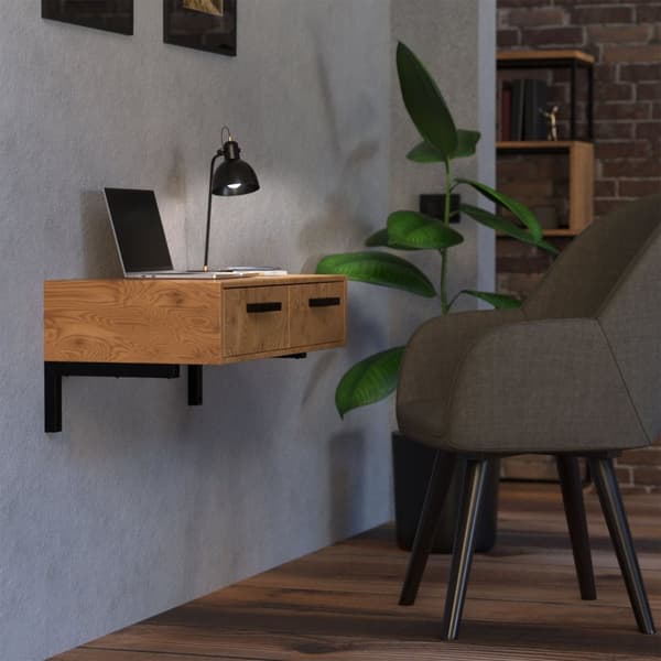 ML-Design 2 stk. Vægkonsol i L-form til håndvask; 450x150 mm Sort stål; Design håndvaskholder; Vægmontering til håndvaskplade og vask; Konsolholder