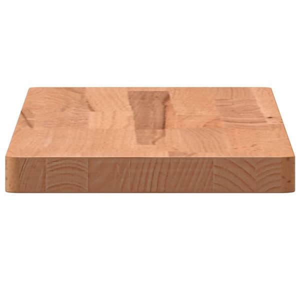 vidaXL Vegghylle 60x20x2,5 cm heltre bøketre