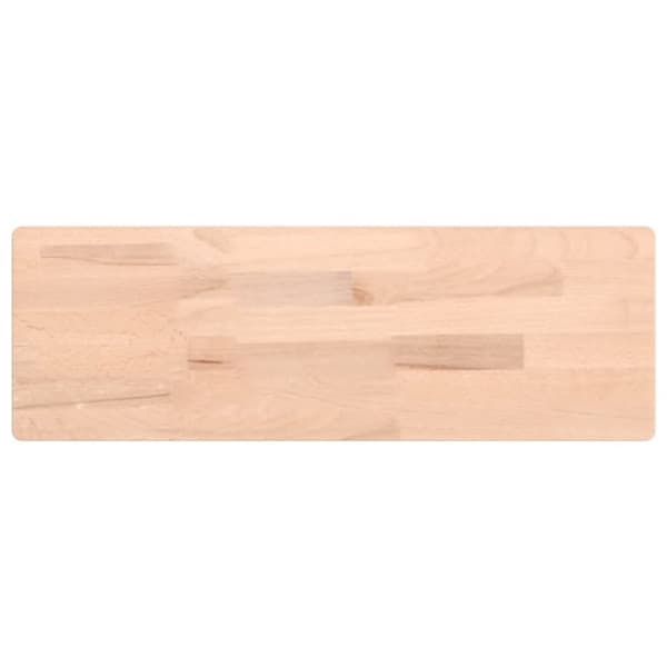 vidaXL Vägghylla 60x20x4 cm massivt bokträ