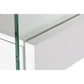 Miniatyrbild 6 av 8: Bokhylla DKD Home Decor Vit Transparent Glas Trä MDF 90 x 35 x 180 cm (1)