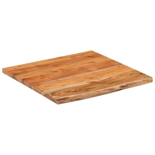 vidaXL væghylde 40x40x3,8 cm rektangulær massivt akacietræ