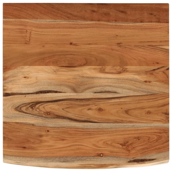 vidaXL væghylde 40x40x3,8 cm rektangulær massivt akacietræ