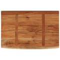 Miniatyrbilde 6 av 8: vidaXL Vegghylle 50x30x3,8 cm rektangulær heltre akasie naturlig kant