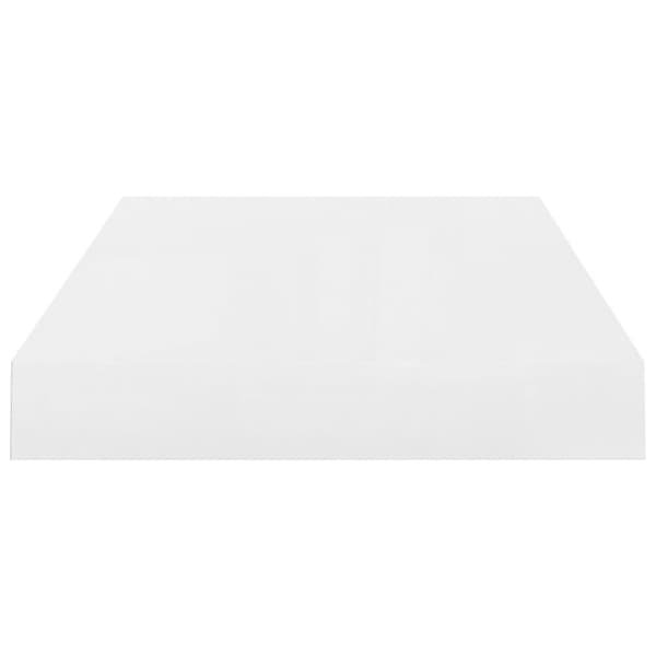 væghylder 4 stk. 40x23x3,8 cm MDF hvid højglans