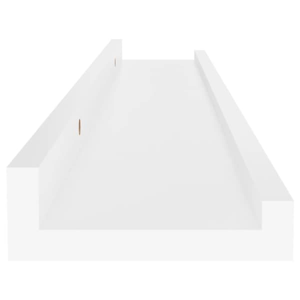 væghylder 4 stk. 60x9x3 cm hvid
