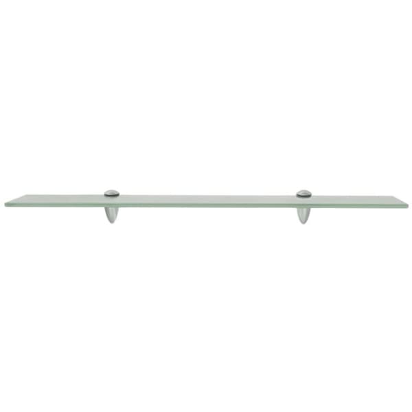 svævehylder 2 stk. 70 x 10 cm 8 mm glas