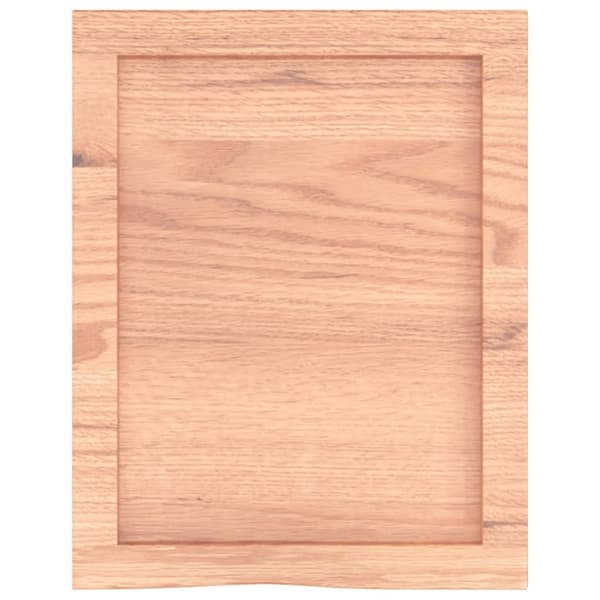 Seinähylly vaaleanruskea 40x50x(2-6) cm käsitelty täystammi