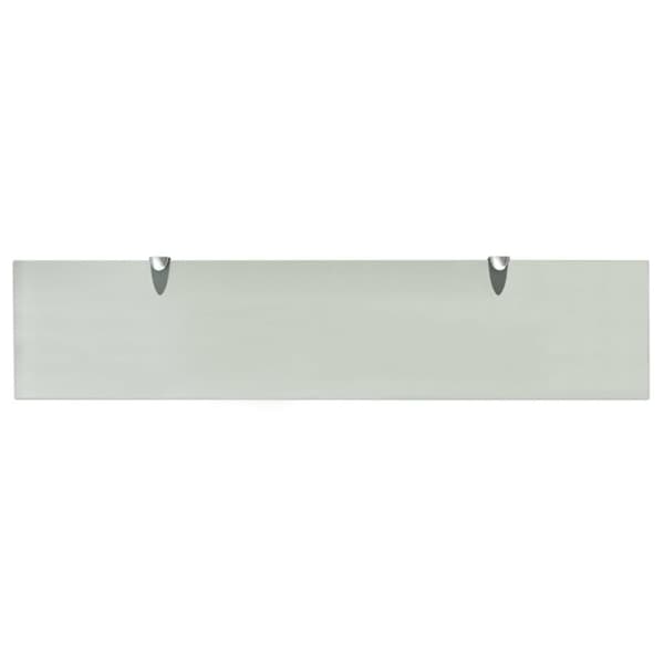 Svävande hylla glas 90x20 cm 8 mm