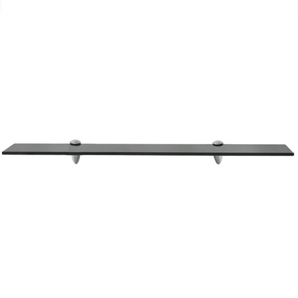 Svävande hyllor 2 st glas 70x10 cm 8 mm