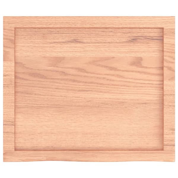 Seinähylly vaaleanruskea 60x50x(2-4) cm käsitelty täystammi