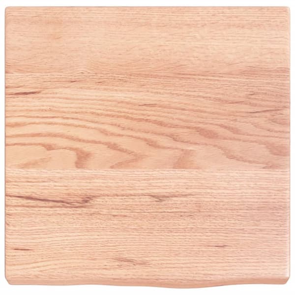 Seinähylly vaaleanruskea 40x40x(2-4) cm käsitelty täystammi