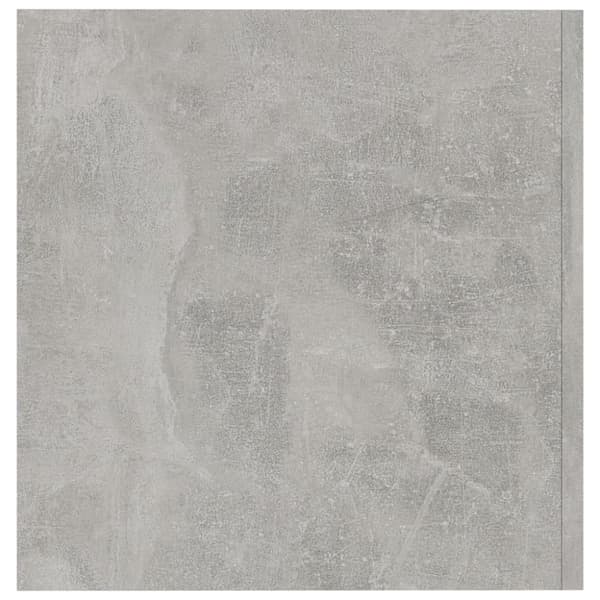 vægskab 80x39x40 cm konstrueret træ betongrå
