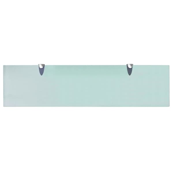 Svävande hylla glas 80x20 cm 8 mm
