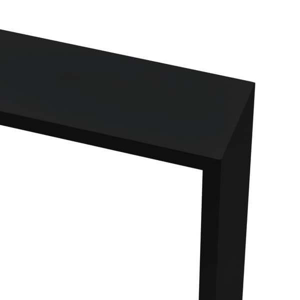 Vägghyllor kub 3 st svart MDF