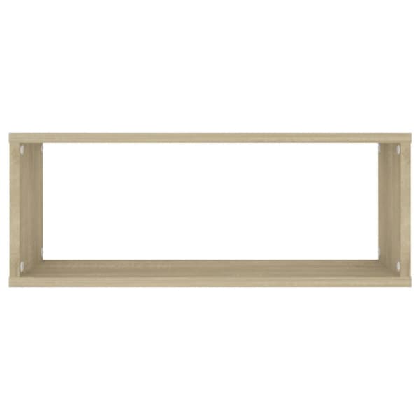 Vägghyllor 6 st sonoma-ek 60x15x23 cm konstruerat trä