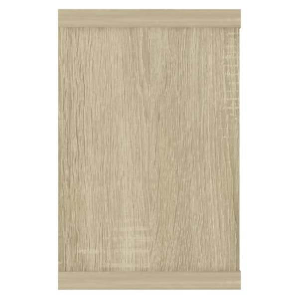 Vägghyllor 6 st sonoma-ek 60x15x23 cm konstruerat trä