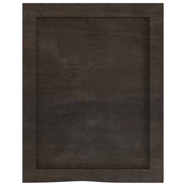 Seinähylly tummanruskea 40x50x(2-4) cm käsitelty täystammi