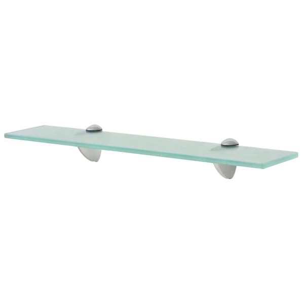 svævehylde 2 stk. 50 x 20 cm 8 mm glas