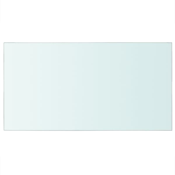 hylde glaspanel klar 40x25 cm