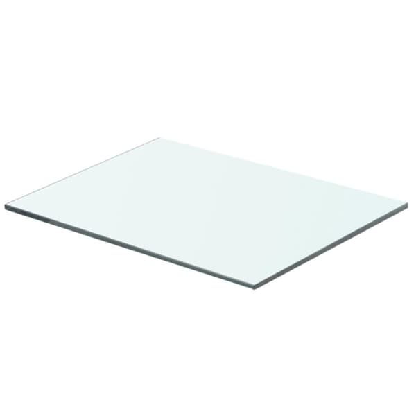 hylde glaspanel klar 40x25 cm