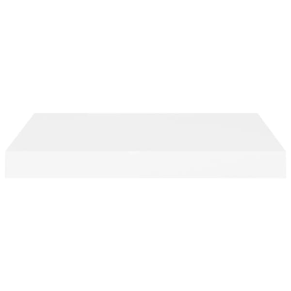 Svävande vägghylla vit 40x23x3,8 cm MDF