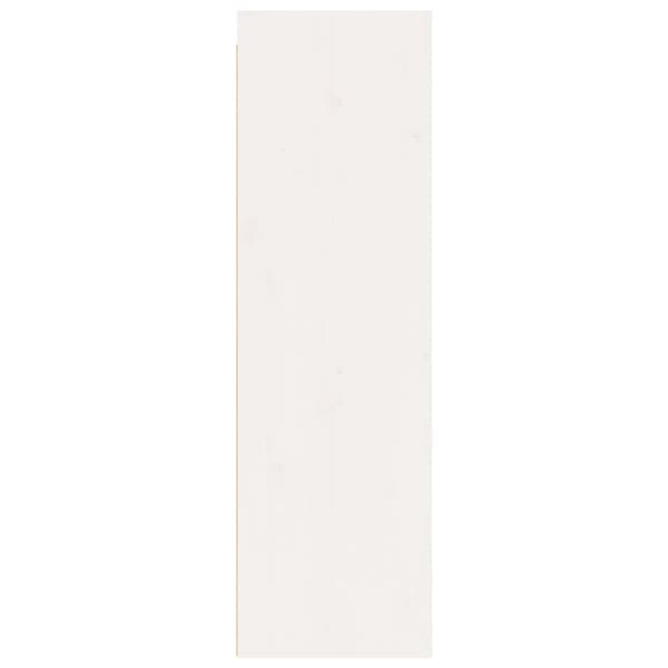 Väggskåp vit 30x30x100 cm massiv furu