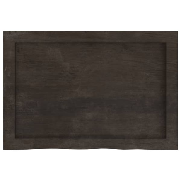 Seinähylly tummanruskea 60x40x(2-6) cm käsitelty täystammi