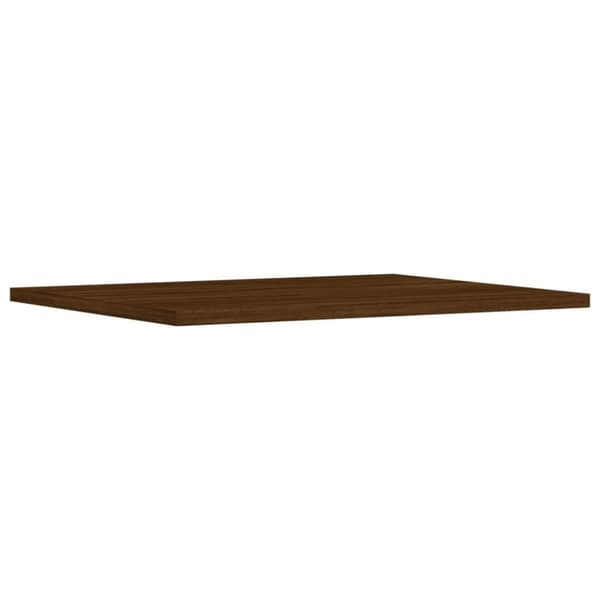 vidaXL Vägghyllor 4 st brun ek 40x50x1,5 cm konstruerat trä