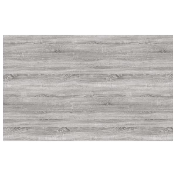 vidaXL Vägghyllor 4 st grå sonoma 80x50x1,5 cm konstruerat trä
